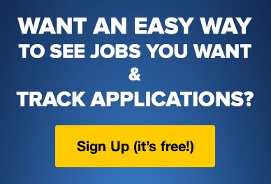 Sign up for job alerts